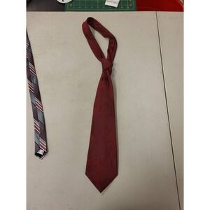 Eagles Wings Necktie Burgundy Paisley Polyester Men's‎ Tie Neck Wear Fashion